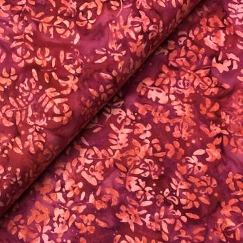PINK - Spring Garden - Batikstoff aus Indonesien